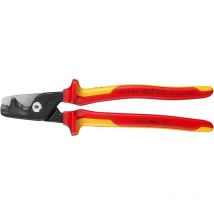 Knipex - Cortacables aislados vde con filos escalonados para cables StepCut xl 95 18 225