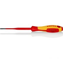 Tournevis pour vis à fente x Knipex Slim 98 20 35 sl Longueur de la lame: 100 mm 1 pc(s)