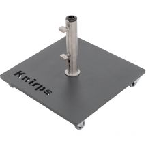Knirps - Metallplattenständer mit Rollen, 51 kg Metallplattenständer mit Rollen, anthrazit, 50 kg, für Sonnenschirme bis ø 350 cm