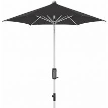 Knirps - Sonnenschirm/ Kurbelschirm 'Silver Automatic 220' 220 cm, dunkelgrau, Bezug aus 100% Polyester, Gestell aus Aluminium, 5,3 kg Sonnenschirm /