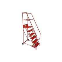 Knock Down Industrial Mobile Step, Colour Blue (ral : 5005), Size 13 Step