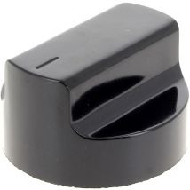 Knopf Backofen 12h schwarz für Herd Bompani