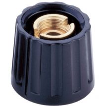 Mentor - 332.6 332.6 Drehknopf Schwarz (ø x h) 20 mm x 15 mm 1 St.