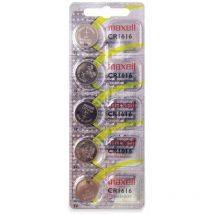 Maxell - 18586400 Haushaltsbatterie Einwegbatterie CR1616 Mangan-Zink-Dioxid (Zn/MnO2) de Mangan-Zink-Dioxid (Zn/MnO2)