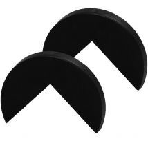 Endkappe Typ a 2 Stück - Farbe:schwarz - Knuffi