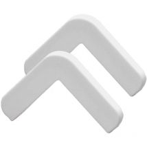 SHG - Knuffi Endkappe Typ e 2 Stück - Farbe:weiß