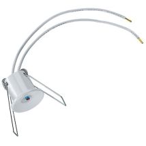Temperaturfühler PT1000 – Deckeneinbau – 28 mm Tiefe – 23 mm Bohrdurchmesser – weiß – SCN-PTDE0.01