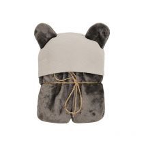 Koala - MUSLIN-Decke mit Kapuze, 95x95