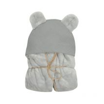 Koala - MUSLIN-Decke mit Kapuze, 95x95