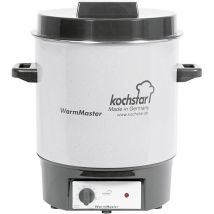 Kochstar - Einkochautomat WarmMaster ohne Uhr 27 l Ø35cm steingrau/weiß