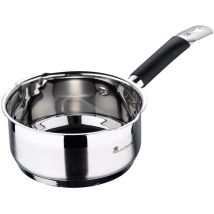 Kochtopf 16x7,5cm 1,3l Edelstahl Foodies Bgmp-1500-bk Masterpro