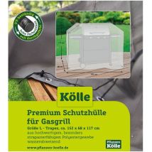Premium Schutzhülle für Gasgrill – trapezförmig – wasserdicht – reißfestes Gewebe – Farbechtheit Stufe 6