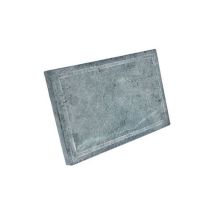 Pierre Ollaire Naturelle De Remplacement 20x30 Cm Pour Plaque De Cuisson 2 Cm D'E'paisseur Lave-barbecue Grigio 20x30 Cm - Koem