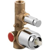 Einbaukörper Für 2-wege-wandbatterien Teorema 03117 Chrom