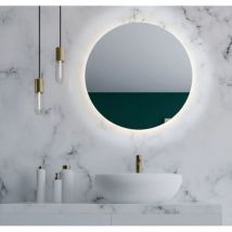 Koh-i-noor - Serie t Specchio tondo con led, filo lucido, codice prod T011/CA codice prod: T011/CA