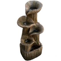 Gartenbrunnen 13015 in Calla Blüten Form Wasserfall - Köhko