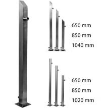 Wassersäule 850 mm aus Edelstahl V2A Wasserzapfstelle Gartenzapfstelle 45021-085 - Köhko