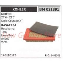 Luftfiltersatz Motor XT6 7 serie courage xt für Rasenmäher HUSQVARNA021891 - Kohler
