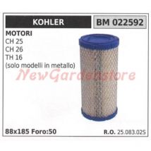 Rasentraktor ch 25 26 th 16 Luftfilter (nur Metallmodelle) 022592 - Kohler