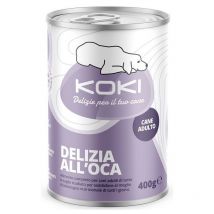 Delizia all'Oca per Cane Adulto da 400 gr - Koki