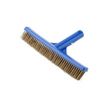 Spazzola Professionale per Pulizia Alghe Piscina con Setole in Metallo - Cm 15,2 - Kokido