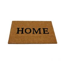 Kokos-Fußmatte - "Home" - 40 x 60 cm - Rutschfest, staubfrei & effektiver Schmutzabrieb