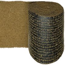 Kokosmatte in 0,5m x 20m 500g/m² auf biologisch abbaubarer Folie