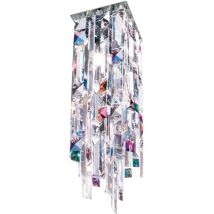 Prisma Kristall-Deckenleuchte Chrom - Kolarz