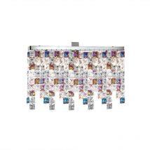 Kolarz - prisma Plafonnier en cristal 3 lumières chrome