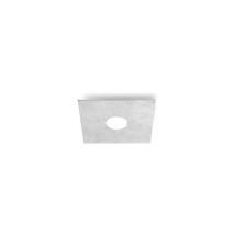 Kolarz - Square - Plafonnier En Métal Lifestyle - Finition Argenté Feuille, 1x Gx53