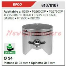Kolbenbolzen Segmente Efco Kettensäge 8250 Tg2600xp 61070107