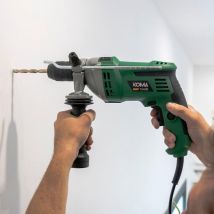 Koma Tools - taladro percutor 750W 12x31,5x22cm