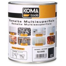 KomaTools Vernis multi-surfaces noir satiné 750 ml