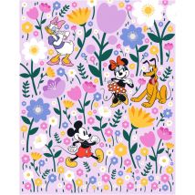 Komar Wandtapete - Disney Mickey Mouse And Minnie Mouse Botanical Spring - 250 X 200 Cm - Vlies