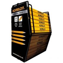 Komelon HB Carpenter's Pencils Display of 200