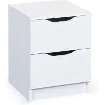 Kommode aus weiß lackiertem Laminat