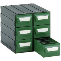 Kommode Modell 'l' Cm 22 x 26 x 23 - Farbe Grün