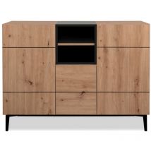 Anrichte 3 Türen 2 Nischen L120 cm - Nola