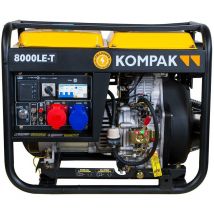 Kompak - pro Full power Stromaggregat Diesel 8 kva 8000LE-T 230&400 v