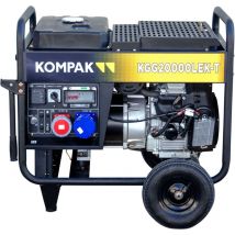 Groupe électrogène 20kVA Essence 230V/400V KGG20000LEK-T monophasé et triphasé - Kompak