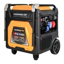 Groupe électrogène gaz/essence 11 kVA Inverter monophasé et triphasé KGG90Ei-DF - Kompak