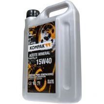 Kompak - Hochleistungs-Motoröl für Stromerzeuger 15W40, 2 Liter für Viertakt-Motoren