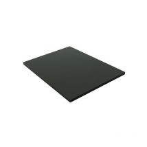 Mccover - Kompakte HPL-Laminatverkleidung - Farbe - Kohlengrau, Dicke - 6 mm, Breite - 130 cm, Länge - 61 cm, Deckfläche in m² - 0,80