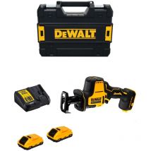 Dewalt - Mini-Säbelsäge DCS369M2 (2 x 4,0 Ah + DCB115 + tstak ii)