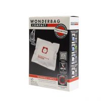 Kompakte Wonderbag-Beutel, 5 Stück wb305120 für Rowenta Staubsauger