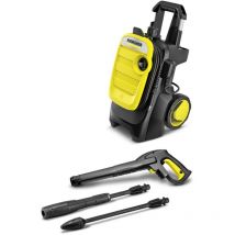 Hochdruckreiniger Kärcher K 5 Compact, Druck: max. 145 bar, Durchfluss: max. 500 l/h, Flächenleistung: 40 m²/h, Wasserfilter, Gewicht: 12 kg,