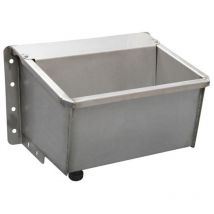 Kompakter Wassertränke-behälter Aus Edelstahl, 55 Cm