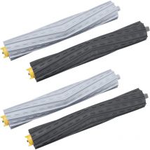 Ersatzteile für Roomba, Ersatzwalzenbürsten für Roomba 861 865 866 870 871 880 885 886 890 900 960 966 980 Roboter, Nachschubteile mit 4 Sätzen