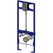 Komplette Unterputzstruktur Mit Elektronischem Durchflussmesser Zweigriff-wc Mit 230v-stromversorgung Idral I70n8-01000 Eisen