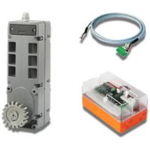 Cardin – 5902287 – Komplettes Kit für Schiebetore SLi324CB – max. 300 kg – 24 V – Inklusive Programmiergerät, Batterieladegerät, 2 m Kabel